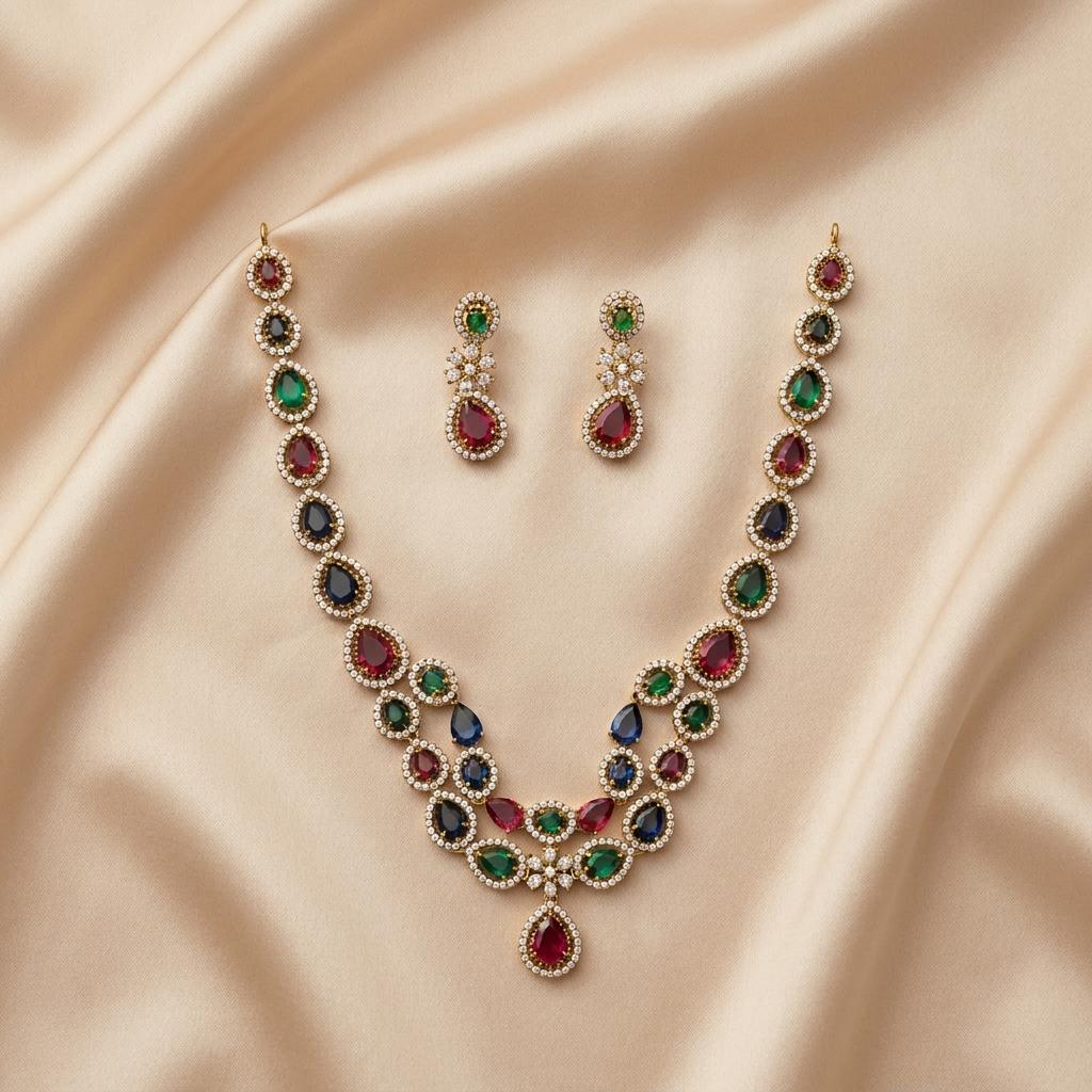 Double Layer Celestia Neckpiece