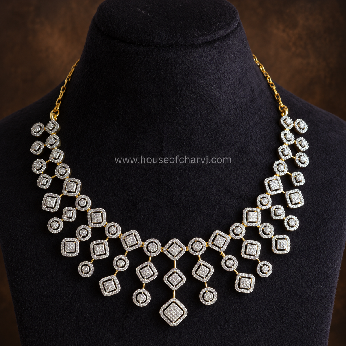 Diamond Necklace Set