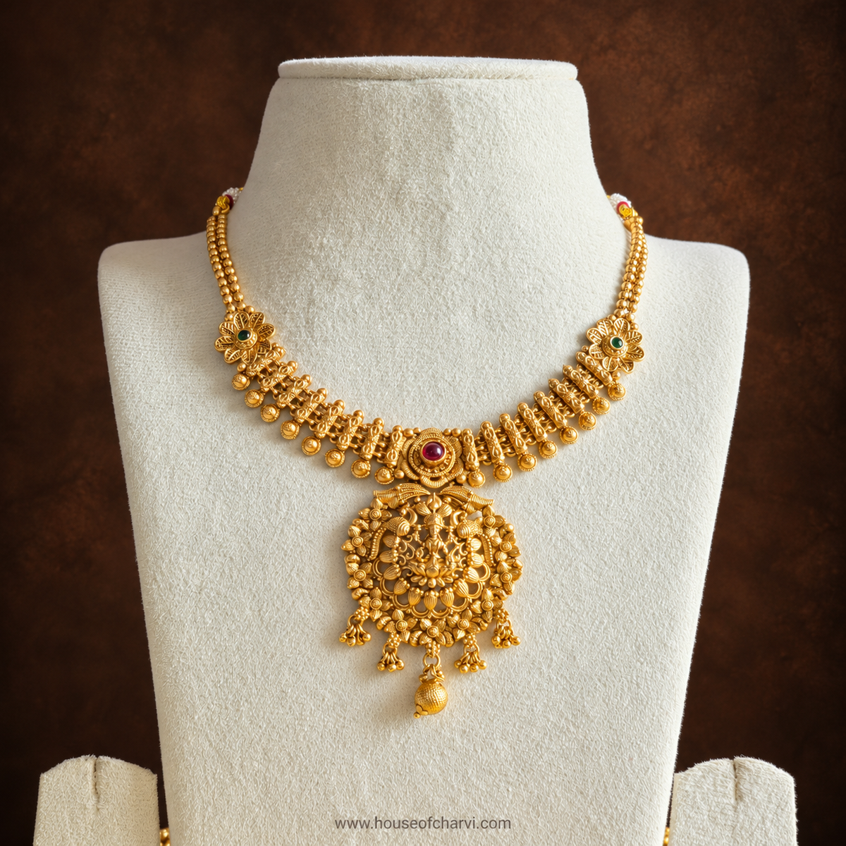 Traditional Temple Necklace Set