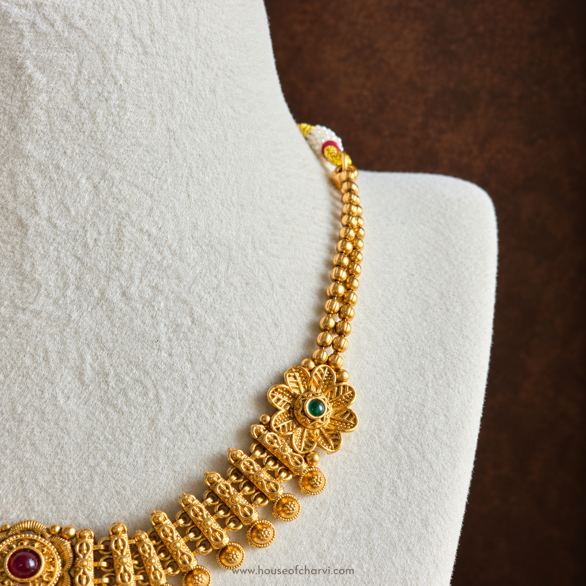 Traditional Temple Necklace Set