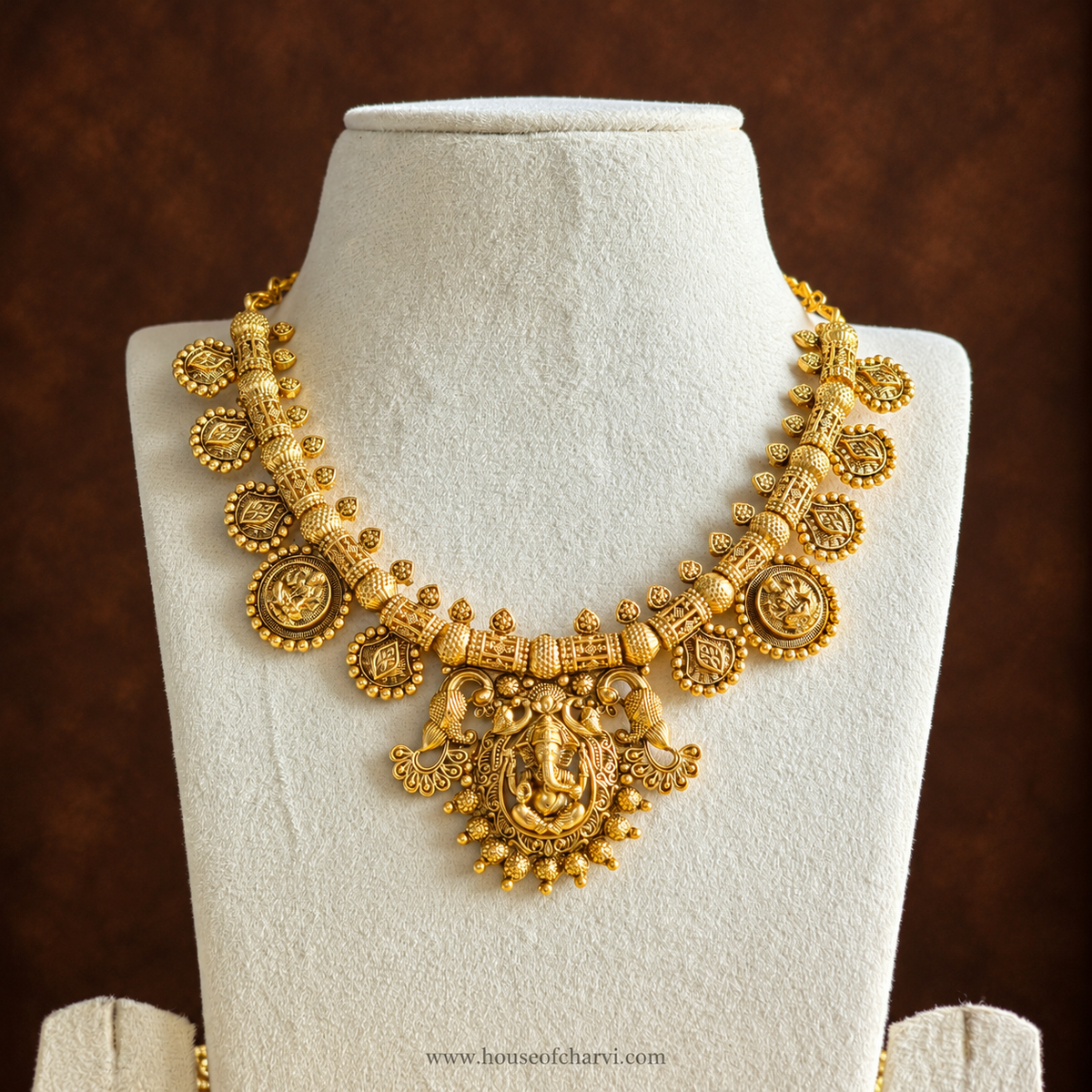 Antique Ganesha Temple Set
