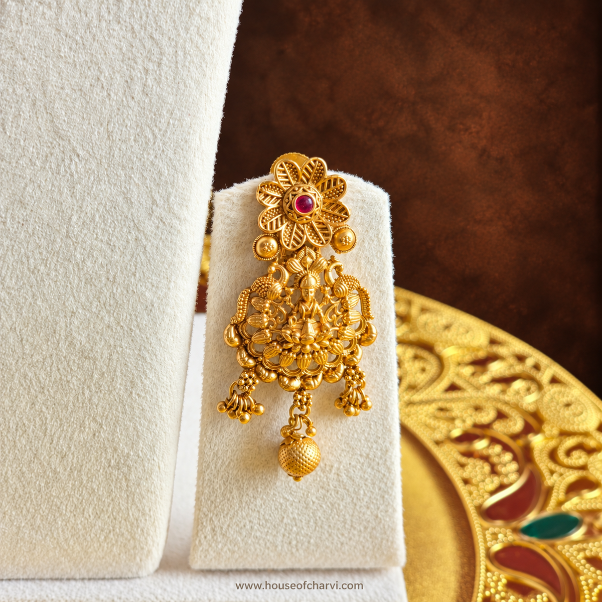Traditional Temple Necklace Set