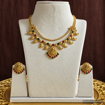 Lakshmi Temple Necklace Set
