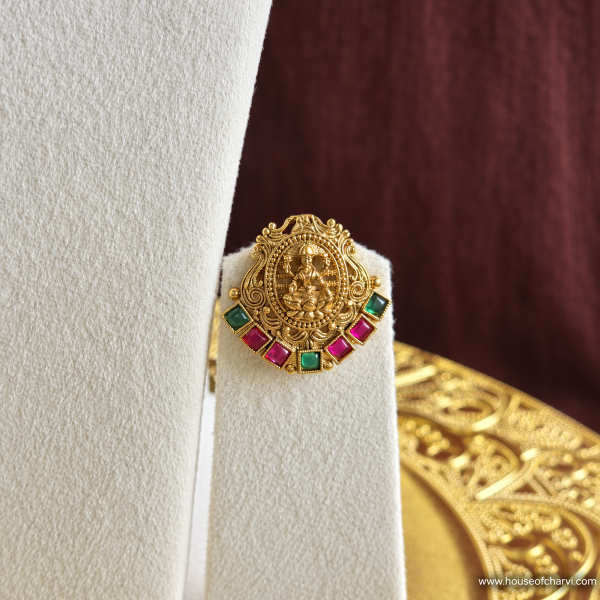 Lakshmi Temple Necklace Set