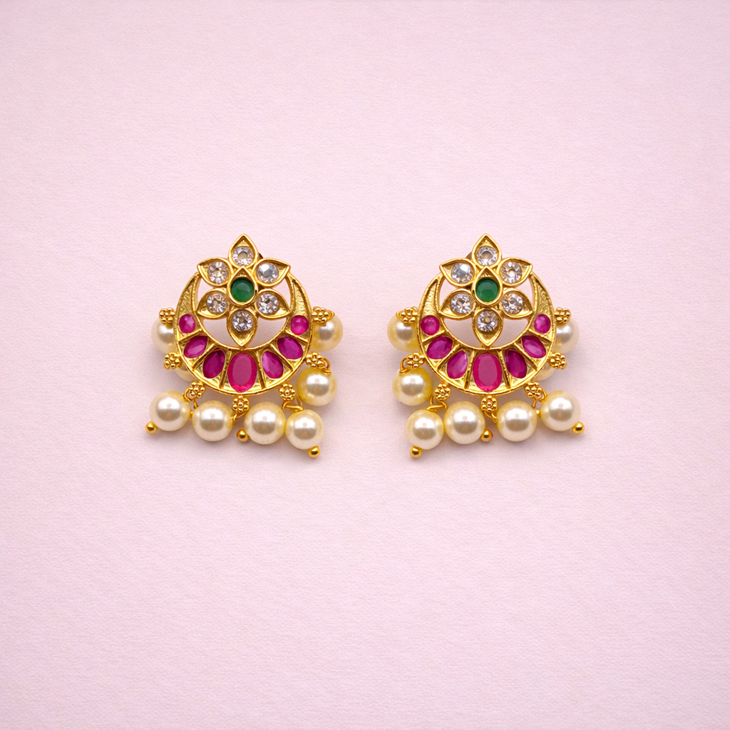 Lakshmi Kasumala Kundan Necklace Set