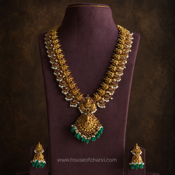 Lakshmi Temple Necklace Set