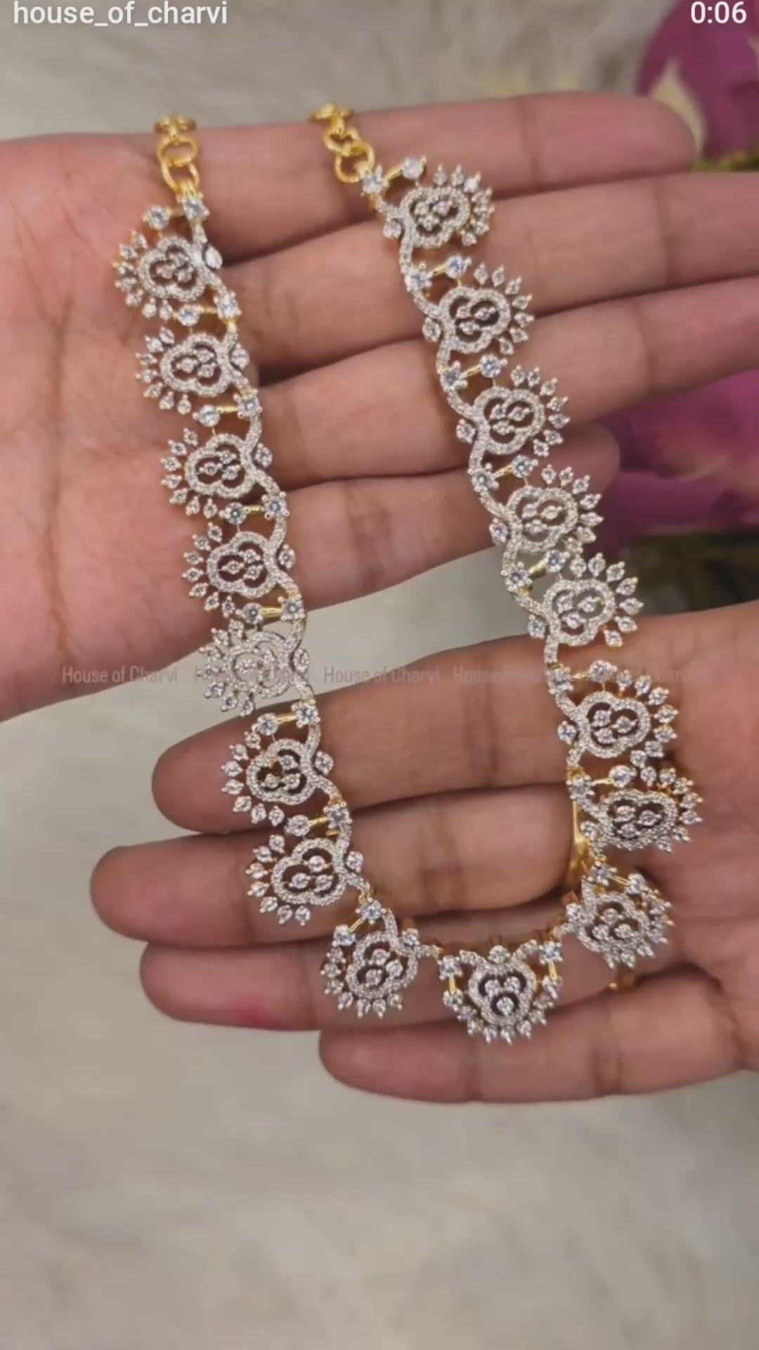 Snow Blossom Necklace