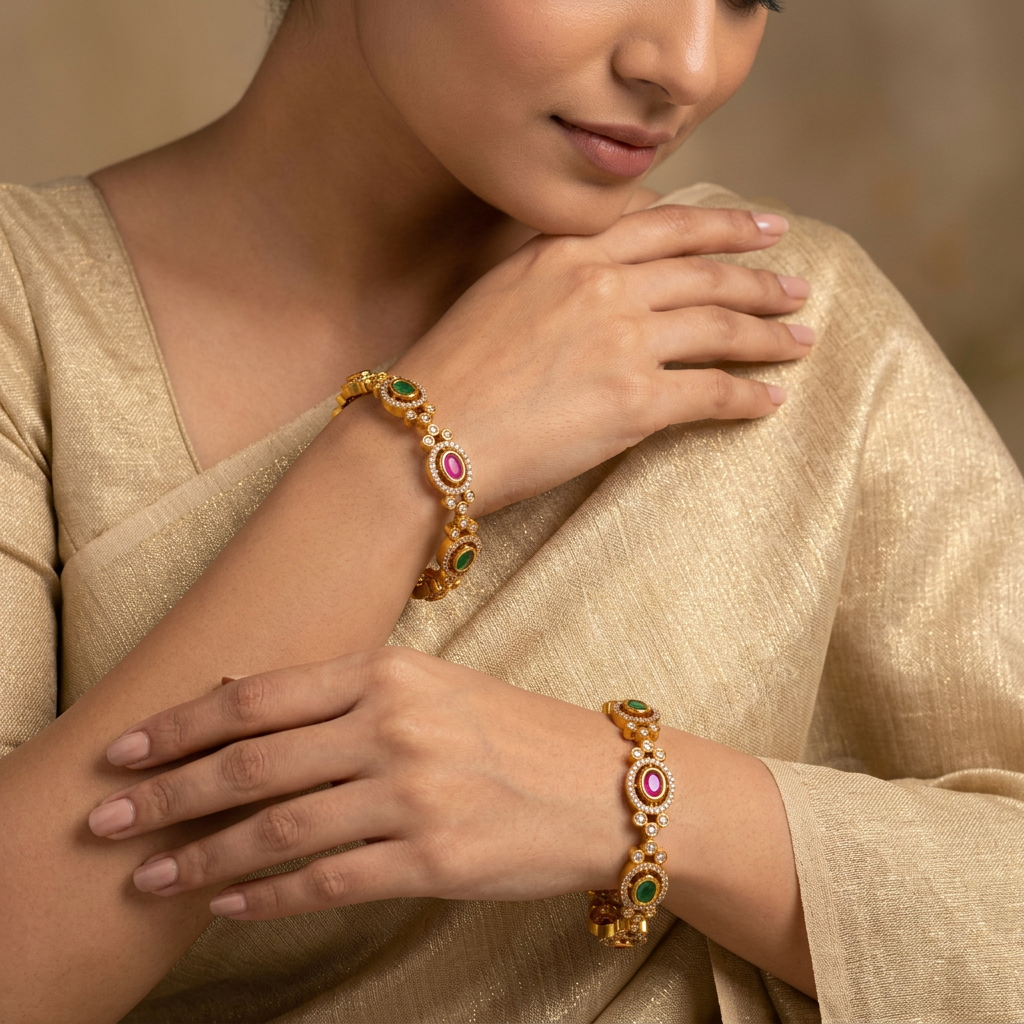 Royal Luxe Ad Bangles